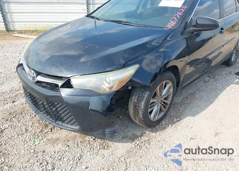 2016 Toyota Camry Se z USA, uszkodzony, nr VIN 4T1BF1FK7GU184678